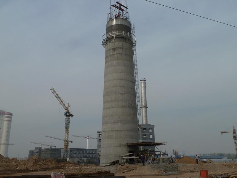 建設(shè)文明城市，煙囪加固加高遠離污染