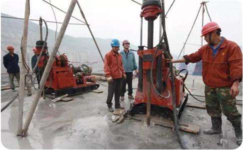 注漿地基加固施工現(xiàn)場(chǎng)