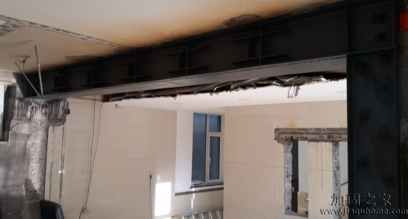 拆承重墻有風險，請收下承重墻開門洞加固方案